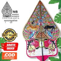 Gambar Wayang Kulit Gunungan Kayon Standar Dalang / Gunungan Wayang Ukuran 70cm / Wayang Kulit Asli Asli Ukiran Halus Premium Terbaik Ready dari Lintang-Ati undefined 3 Tokopedia