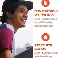 Gambar 100% ORI JBL Wave 200TWS True Wireless In-Ear Headset Bluetooth Headphones Gaming Delay Low Latency Earbuds HIFI Sound Quality Peredam Bising Mini TWS Earphones Waterproof Garansi 1 Tahun Original Termurah Terbaik Ready - Biru dari Tecno Audio undefined 4 Tokopedia