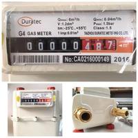 Gambar Paket Duratec Meteran Gas LPG Type G4 (Sudah tera kalibrasi) + Madas Filter Gas 3/4 dari DAYA TEKNIK undefined 2 Tokopedia