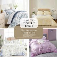 Gambar Sprei Saja Size 180X200 Tinggi 40Cm - Tencel(Tm) Lyocell 60S King Size Sarung Bantal Guling Co - Angel Park, 180x200x40 dari ipoycp undefined 1 Tokopedia