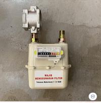 Gambar Paket Duratec Meteran Gas LPG Type G4 (Sudah tera kalibrasi) + Madas Filter Gas 3/4 dari DAYA TEKNIK undefined 1 Tokopedia