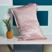 Gambar 22 Momme Silk Pillowcase 100% Mulberry Silk (1Side Silk/1Side Tencel) Co - Rosy Pink dari ipoycp undefined 2 Tokopedia