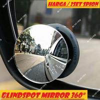 Gambar Kaca Spion Blind Spot Mirror Mobil Motor wide 360 Adjustable cembung dari Alat Ukur Dan Repeater undefined 1 Tokopedia