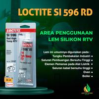 Gambar LEM SILIKON SEALENT GASKET RTV TAHAN PANAS TINGGI LOCTITE 596RD 80ML dari Loctite Store Bogor undefined 2 Tokopedia