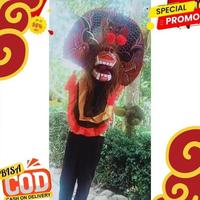 Gambar m-4 TR24 SALE SALE MAINAN ANAK LAKI2 BARONGAN CAPLOKAN SPONS DEVIL KAYU TOPENG REOG PONOROGO JARANAN KUDA PECUT BANTENGAN SAPI WAYANG ANAK2 GDNG Viral Sale - bantengan anak dari Hadija Koleksi undefined 2 Tokopedia