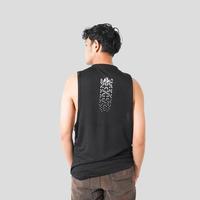 Gambar Kaos Singlet Pria Tanktop Olahraga Singlet Gym Fitness Low Cut Tank Top Original Prodigo Ganemo Motif 2 - Hitam, M dari Okkepunya Tk undefined 3 Tokopedia