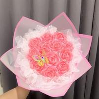 Gambar Buket Bunga Pita Satin Kado Anniversary Brithday - Hitam, 50 batang dari NewsunFlorist9 undefined 3 Tokopedia