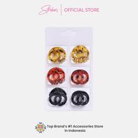 Gambar Stroberi Motif Leopard Hair Clip Set - 2Round dari Stroberi Accessories undefined 4 Tokopedia