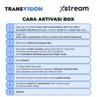 Gambar TRANSVISION XSTREAM 2nd Gen + VIDIO Gift Paket Diamond Xstream dan EPL - Paket 3 Bulan dari TRANSVISION undefined 5 Tokopedia
