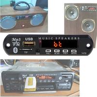 Gambar Tape Mobil Audio Speaker MP3 Player Bluetooth Wireless Receiver - 747D - Black dari SP Fashionku undefined 3 Tokopedia