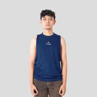 Gambar Kaos Singlet Pria Tanktop Olahraga Singlet Gym Fitness Low Cut Tank Top Original Prodigo Ganemo All Varian - NAVY MOTIF 1, XL dari Okkepunya Tk undefined 3 Tokopedia