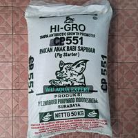 Gambar PAKAN BABI 551 1SAK 50KG PELET PUR VOER BABI HI-GRO PAKAN ANAK BABI PAKAN BABI DEWASA PIG STARTER POKPHAND 552 CP551 CP552 GROWTH PENGGEMUKAN 1 SAK 50 KG 1 KARUNG AYAM, BEBEK - 551 (anak babi), 1SAK 50KG dari WU Aqua Expert 2 undefined 1 Tokopedia