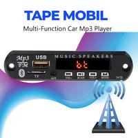 Gambar Tape Mobil Audio Speaker MP3 Player Bluetooth Wireless Receiver - 747D - Black dari SP Fashionku undefined 1 Tokopedia