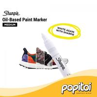 Gambar [ ISH ] Sharpie Oil Based Marker Black White Medium Point | Ultra boost NMD Yeezy - WHITE, WITH WIPES dari ISTAN@ SEH@T undefined 3 Tokopedia