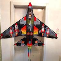 Gambar LAYANGAN PESAWAT / LAYANG LAYANG JET SUKHOI JUMBO - Hitam dari Tokokellontong undefined 4 Tokopedia