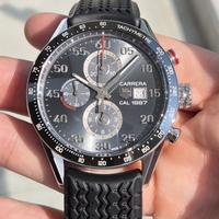 Gambar tag heuer carrera calibre 1887 grey fullset dari Luxuswatchs undefined 3 Tokopedia
