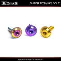 Gambar Drake Titanium Baut Cakram M6X1,25mm Kunci L Bintang Original CL - Gold dari Drake Performance Official Indonesia undefined 2 Tokopedia