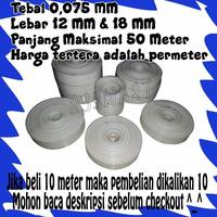Gambar PITA MIKA SAWANGAN SENDAREN LAYANGAN 0,075 PER METER TERMURAH - Lebar 1,2 cm dari Tokokellontong undefined 2 Tokopedia