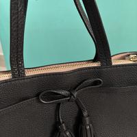 Gambar Preloved Kate Spade Satchel Medium, black, grained leather ada tali panjang dari pipipolandiasanati undefined 5 Tokopedia