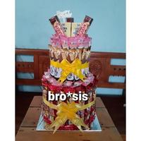 Gambar Kue Ultah snack atau kue ulang tahun snack / snack Graduation/ bucket snack/ Snack tower/snack tart dari Ethioppia undefined 1 Tokopedia