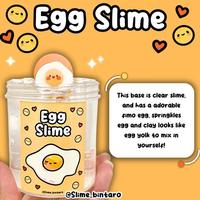 Gambar DIY CLAY EGG SLIME BY SLIME BINTARO || SLIME CLAY || SLIME DIY - Dengan Charm dari EKANO undefined 2 Tokopedia