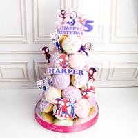Gambar Donat/Donat Ulang Tahun/Donat Tower Tema Spiderman/Donat Birthday Jakarta dari Libra Cake undefined 2 Tokopedia