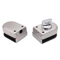 Gambar Kunci Pintu Kaca 10 - 12 Mm Double Glass Door Lock Kunci Pintu Grendel Slot Pintu Kaca Untuk Kamar Mandi - Perak dari sauqi bako1 undefined 1 Tokopedia
