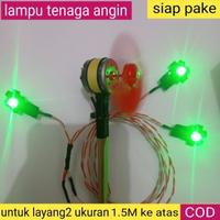 Gambar lampu layangan dinamo menyala sangat terang siap pakai dari seishirostore undefined 2 Tokopedia