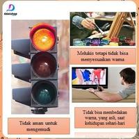 Gambar [RAY] Kacamata buta warna merah hijau enchroma untuk pria dan wanita bingkai penuh TR90 untuk mengemudii Lensa Eyewear Sunglasses dari AZERAY undefined 3 Tokopedia