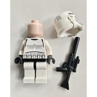 Gambar Lego SW0188A Imperial Stormtrooper - Light Nougat Head, Dotted Mouth Helmet - from Set Lego Star Wars Episode 4/5/6: Imperial Star Destroyer (6211) dari tokonya saya nih undefined 3 Tokopedia
