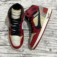 Gambar Sepatu Nike Air Jordan 1 Retro High x Off-White ‘Chicago’ Second - Size 42 dari Senikersden.id undefined 3 Tokopedia