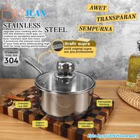 Gambar ChefTech~ SUPRA Sauce pan 20cm stainless steel sus 304+ tutup viliron professional series new handle koko dari ChefTech25 undefined 5 Tokopedia