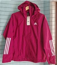 Gambar Jacket ADD Windbreaker BSC 3strip Women - Merah, L dari Branded Yahut Store undefined 1 Tokopedia