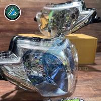Gambar HEADLAMP ASSY (REFLEKTOR LAMPU DEPAN) MATA DUA (MADU) PNP HONDA WAVE 125 / SUPRA X 125 ORIGINAL BY HMA (H.M.AUTO PART) THAILAND - BLUE (BIRU) dari SAUDARAMOTOR SPEEDSHOP ID undefined 4 Tokopedia