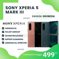 Gambar SONY XPERIA 5 III 5G RAM 8/128GB - XPERIA 5 MARK 3 - Snapdragon 888 5G - Black, FULLSET dari AOSHOPPP undefined 1 Tokopedia