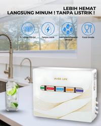 Gambar Miss Life Ultrafiltrasi Filter Air Alat Penyaring Air Rumah Penjernih Air Minum Pemurni Air Dechlorinasi, Sterilisasi, Air Bersih, Sehat, dan Bebas Klorin, Filter Keramik & Karbon Aktif Water Filter Filter Air Klorin Penjernih Air Minum Water Purifier - Ultrafilter Pro dengan 2 set Filter dari Miss Life Indonesia undefined 3 Tokopedia