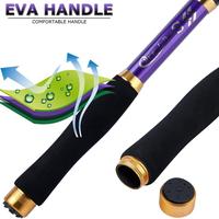 Gambar New Sougayilang Joran Spinning Teleskopik 1.8m-3.3m Carbon Casting Jauh 100m + Ring Guide Fuji Anti Karat Untuk Laut & Bass Fishing (Garansi 2 Tahun) Terlaris - Purple, 1.8m dari ayukshop-4 undefined 5 Tokopedia