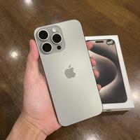 Gambar iPhone 15 Pro Max 256gb Natural Titanium Second iBox dari HOU GADGET MALANG undefined 2 Tokopedia
