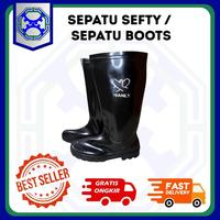Gambar ptb bali SEPATU BOOT WANLY wilmer - SEPATU SAFETY - SEPATU KARET Hitam - 41 dari PTB ONLINE undefined 1 Tokopedia
