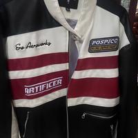 Gambar Pospicc Leather Racing Jacket dari ignorance18 undefined 1 Tokopedia
