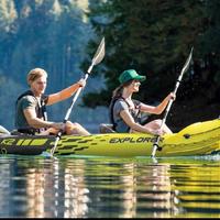 Gambar Dayung Kayak Kano Panjang 2Meter 20cm aman Perahu Kano, Kayak dari Lookhmee Sport undefined 1 Tokopedia