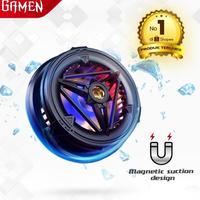 Gambar GAMEN Fan Cooler Hp Gaming RGB Magnetic Up to 10 Derajat C GMR03 Heatsink Radiator Pendingin Hp Untuk Game Kipas Hp Gaming Kipas Pendingin Hp Magnet Funcooler Cooling Hp Fancooler Kipas Angin Hp Kipas Gaming Cooling Fan Hp Original - Garansi 1 Tahun dari Senja Store 5758 undefined 1 Tokopedia