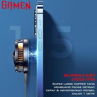 Gambar GAMEN Fan Cooler Hp Gaming RGB Magnetic Up to 10 Derajat C GMR03 Heatsink Radiator Pendingin Hp Untuk Game Kipas Hp Gaming Kipas Pendingin Hp Magnet Funcooler Cooling Hp Fancooler Kipas Angin Hp Kipas Gaming Cooling Fan Hp Original - Garansi 1 Tahun dari Senja Store 5758 undefined 2 Tokopedia