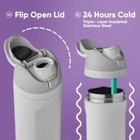 Gambar Stok Terbatas Owala Freesip 24-Ounce (709Ml) Insulated Stainless-Steel Water Bottle - Water In Desert dari mittensfull undefined 4 Tokopedia