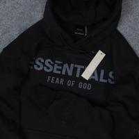 Gambar SWEATER HOODIE ESSENTIALS HYPEBEAST PREMIUM AUTHENTIC FULL TAG & LABEL - Hitam, M dari Liemos store undefined 2 Tokopedia