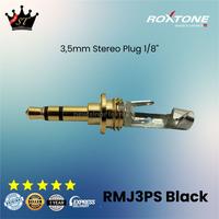 Gambar Roxtone RMJ3PS Jack 3,5mm Mini Stereo 1/8” 3.5mm Konektor Aux Handphone Smartphone Komputer Laptop dari Liman Jaya Audio undefined 2 Tokopedia
