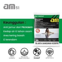 Gambar AM Grout 51 ( Nat Keramik) 1 kg - Cream dari Arta Bangunan undefined 5 Tokopedia