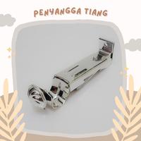 Gambar Bracket Penyangga Tiang Gorden/Besi Penyangga Tiang Gorden - Siver 20pc dari dekorasiproduction undefined 5 Tokopedia