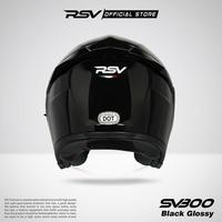 Gambar HELM RSV SV300 BLACK GLOSSY DOUBLE VISOR Motorcycle - XXL dari Jayanti Toko3355 undefined 5 Tokopedia