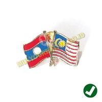 Gambar Flag Pin Bendera Negara Pin Laos - Malaysia Pin Persahabatan - Pin/Lencana/Bros dari GOLDEN MOCKINGJAY undefined 3 Tokopedia